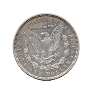 Untied States Of America 1921 D Morgan One Dollar Silver Coin-Back