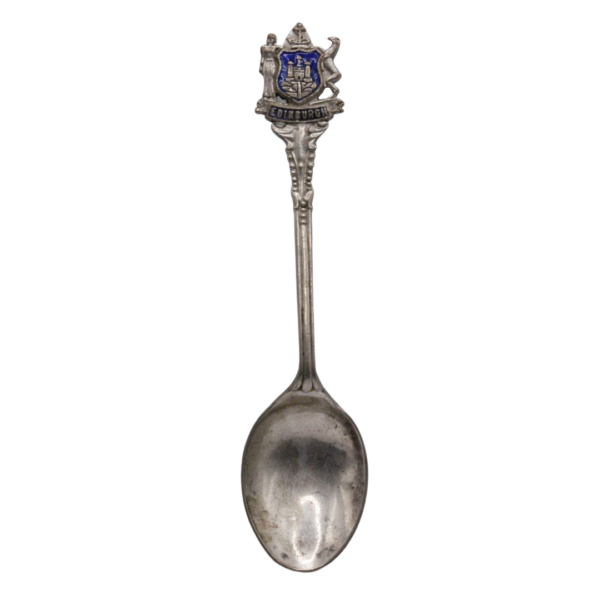 Vintage Edineuroh Badge Embedded Spoon