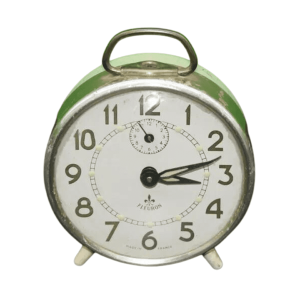 Vintage Fleuron Alarm Clock (Made in France)