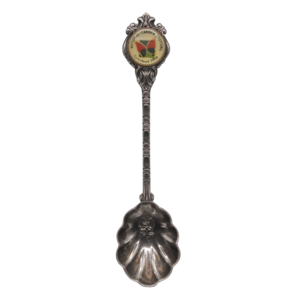 Vintage National Garden Festival Galeshed 1990 Silver Plated Spoon