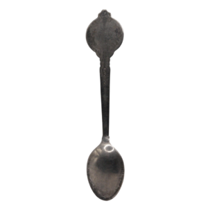 Vintage Quaconque Jeceris Stabit Silver Plated Spoon back
