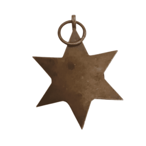 WW2 1939-45 STAR MEDAL back