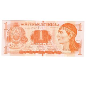 1 Lempira Honduras 2014 front