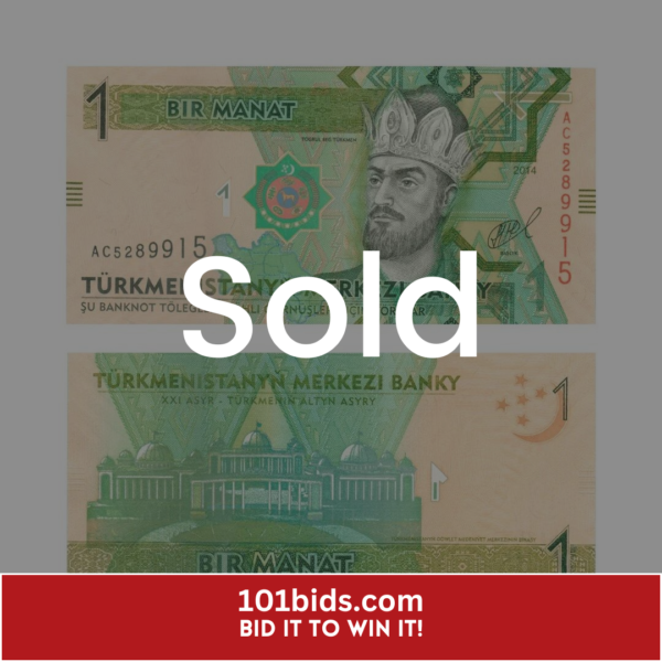 1-Manat-Turkmenistan-2014-1 sold