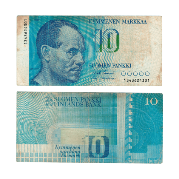 10 Mark Finland 1986