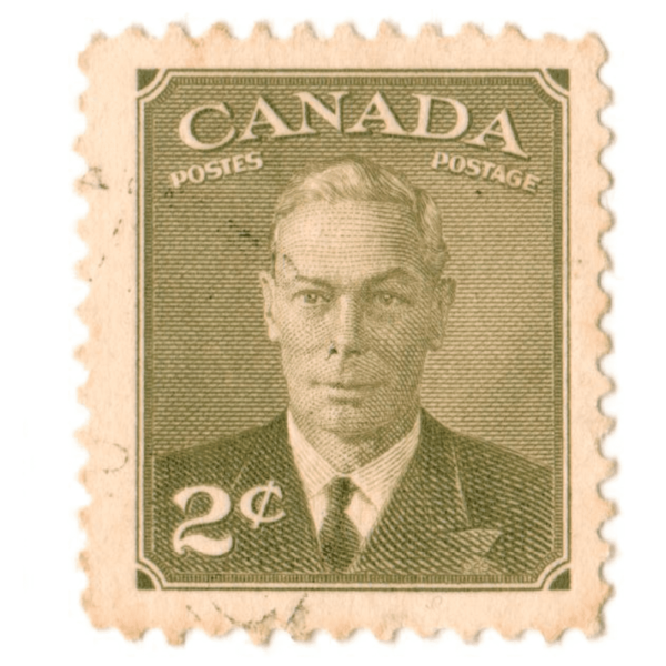 1951 CANADA KING GEORGE VI AED 5