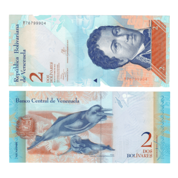 2 Bolívares Venezuela 2013