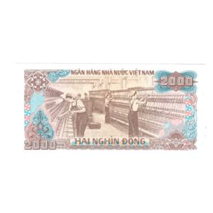 2000 Dong Vietnam 1988 back