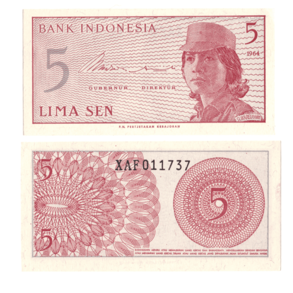 5 Sen Indonesia 1964