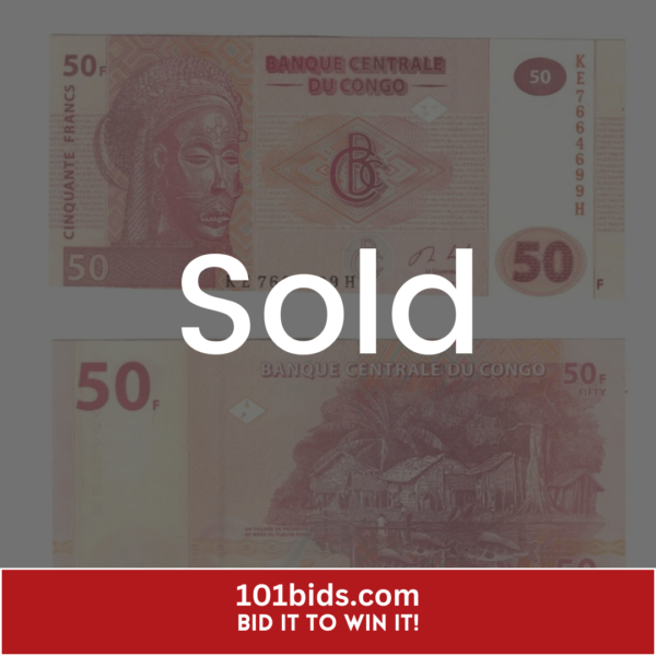 50-Francs-Democratic-Republic-of-the-Congo-2013- sold