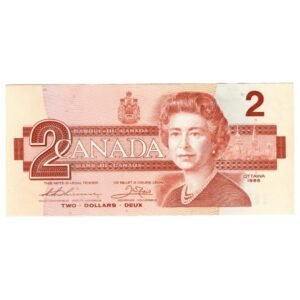 BIRDS OF CANADA SERIES NOTE 1986 UNC Condition Front Side-min
