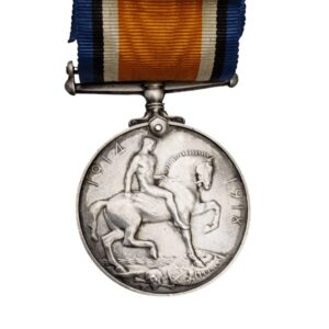 BRITISH WAR MEDAL 1914-1918 1 back