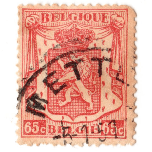 Belgium - 1937 AED 5