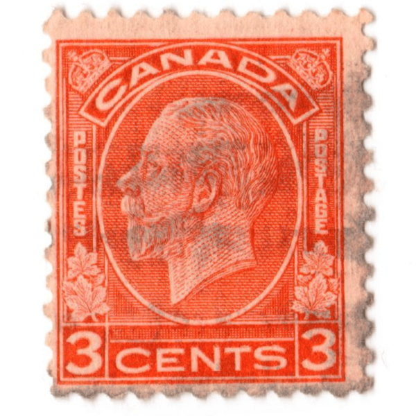 Canada Scott Used 8c Stamp 1932 King George V AED 5