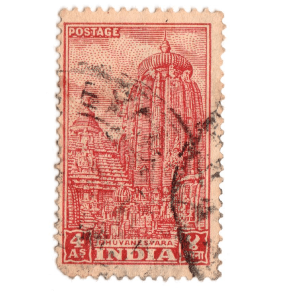 INDIA 4a Bhuvanesvara Stamp Postage 1949 5Aed