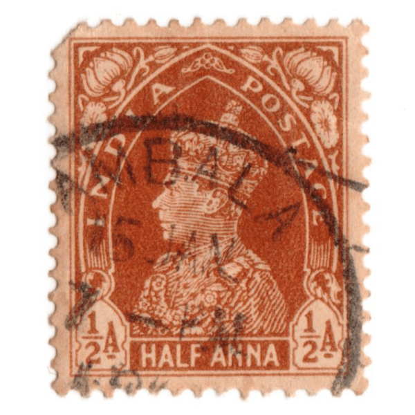 India Scott 12a King George Vi 1937 3Aed