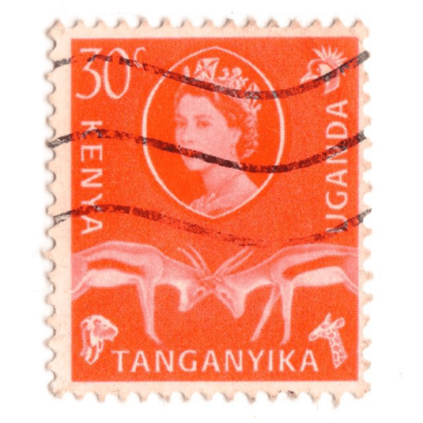 Kenya Uganda and Taganyika 1960 Animals and Plants AED 5