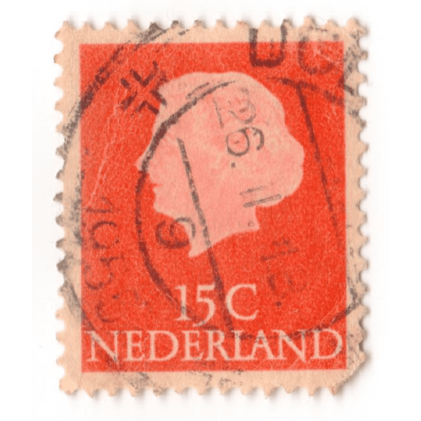 Nederland 15c Orange 1953 3Aed