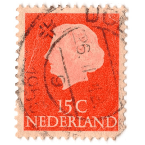 Nederland 1953 reine Juliana AED 5