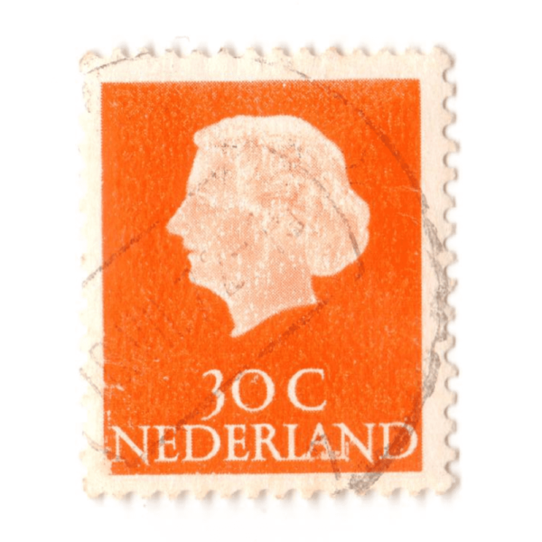 Nederland 30c Orange 1953 3Aed