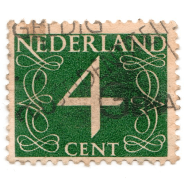 Netherlands - 1946 -1969 New Daily Stamp AED 3