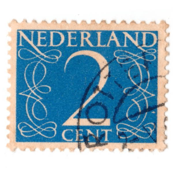 Netherlands 2c Stamp Postage 1922 3Aed