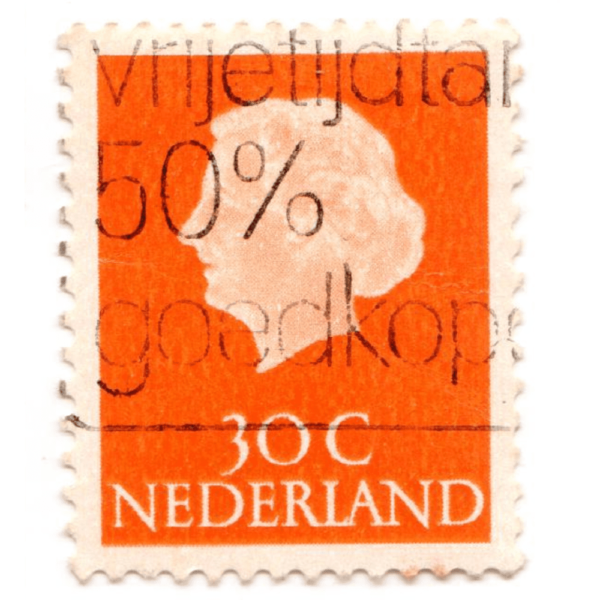 Netherlands, Queen Juliana 1953 AED 5