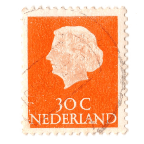 Netherlands, Queen Juliana, NEDERLAND 30 C AED 5