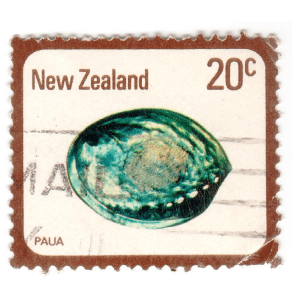 New Zealand 20c Paua Seashell 1978 3Aed