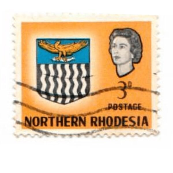 Northern-Rhodesia-CIRCA-1963-a-stamp-printed-in-Northern-Rhodesia-protectorate-of-the-United-Kingdom-shows-coat-of-arms-circa-1963-AED-150