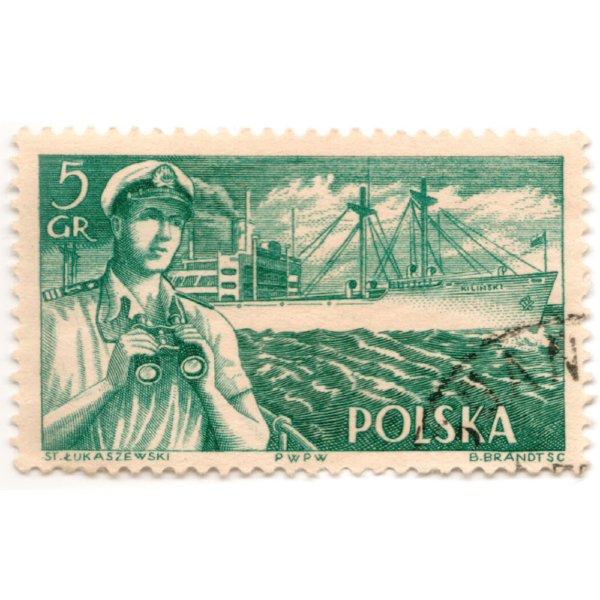 Poland 1956 Polish Ships 5 Gr. Rare & Collectible Stamp AED 10