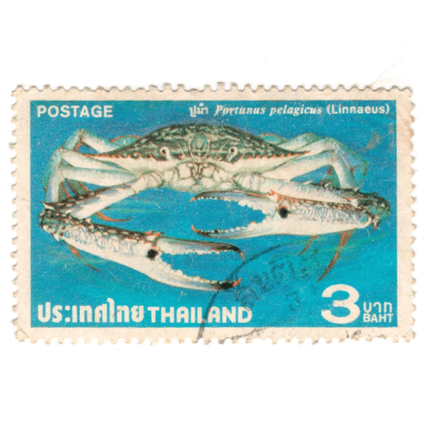 Thailand 3 Bhat Crab Linnaeus 1979 5Aed