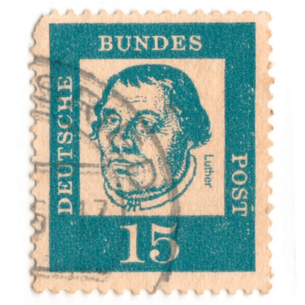 West Germany - 1961 - Famous Germans - Martin Luther - 15Pfg AED 5