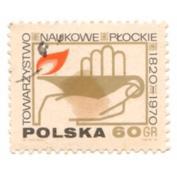 poland 1970 Scientific Society AED 3