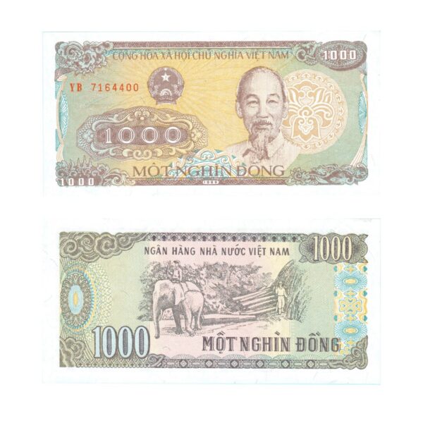 1000 Dong Vietnam 1988 2