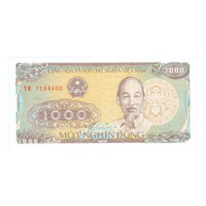 1000 Dong Vietnam 1988 2 front