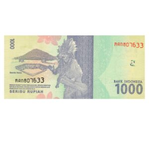 1000 Rupiah Indonesia 2016 3 back