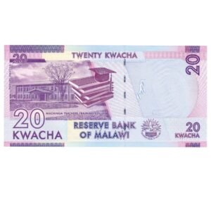 20 Kwacha Malawi 2017 1 back