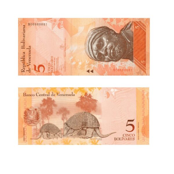 5 Bolívares Venezuela 2013