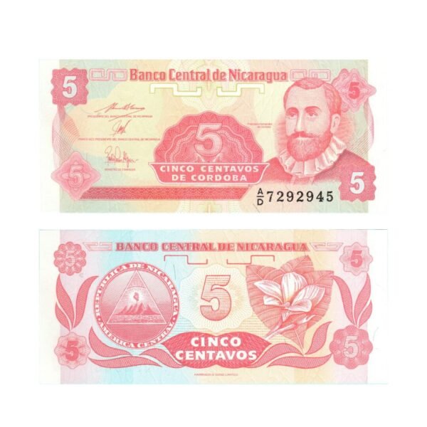 5 Centavos Nicaragua 1991