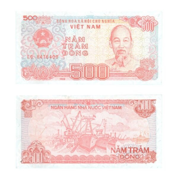 500 Dong Vietnam 1988 2