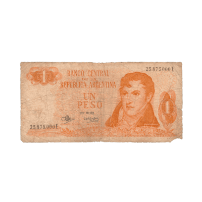 1 Peso Argentina 1970
