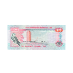 100 Dirhams (Year of Zayed) United Arab Emirates 2018 786 Special Note (UNC Condition) 6 back