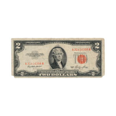 2 Dollars United States of America 1953