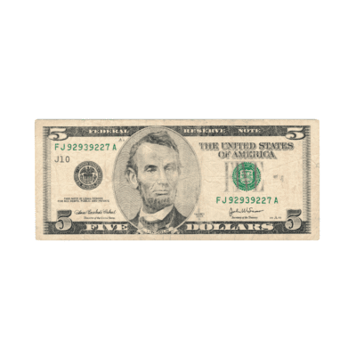 5 Dollars United States of America 2003