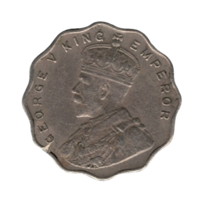 India British 1 Anna 1919