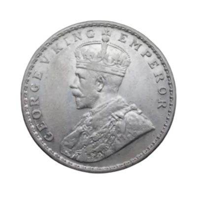 India British 1 Rupee 1918