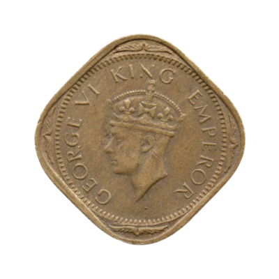 India British 2 Annas 1942