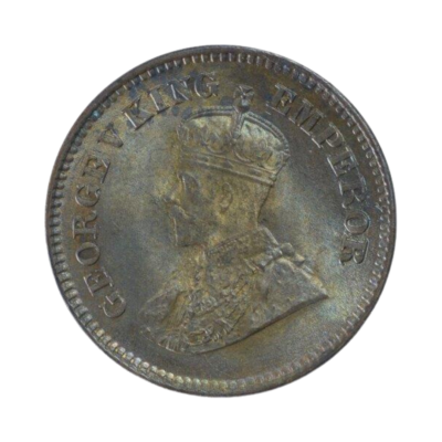 India British Half Pice 1917