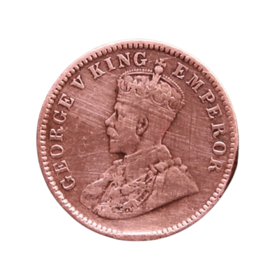 Indian British 1 Quarter Anna 1933